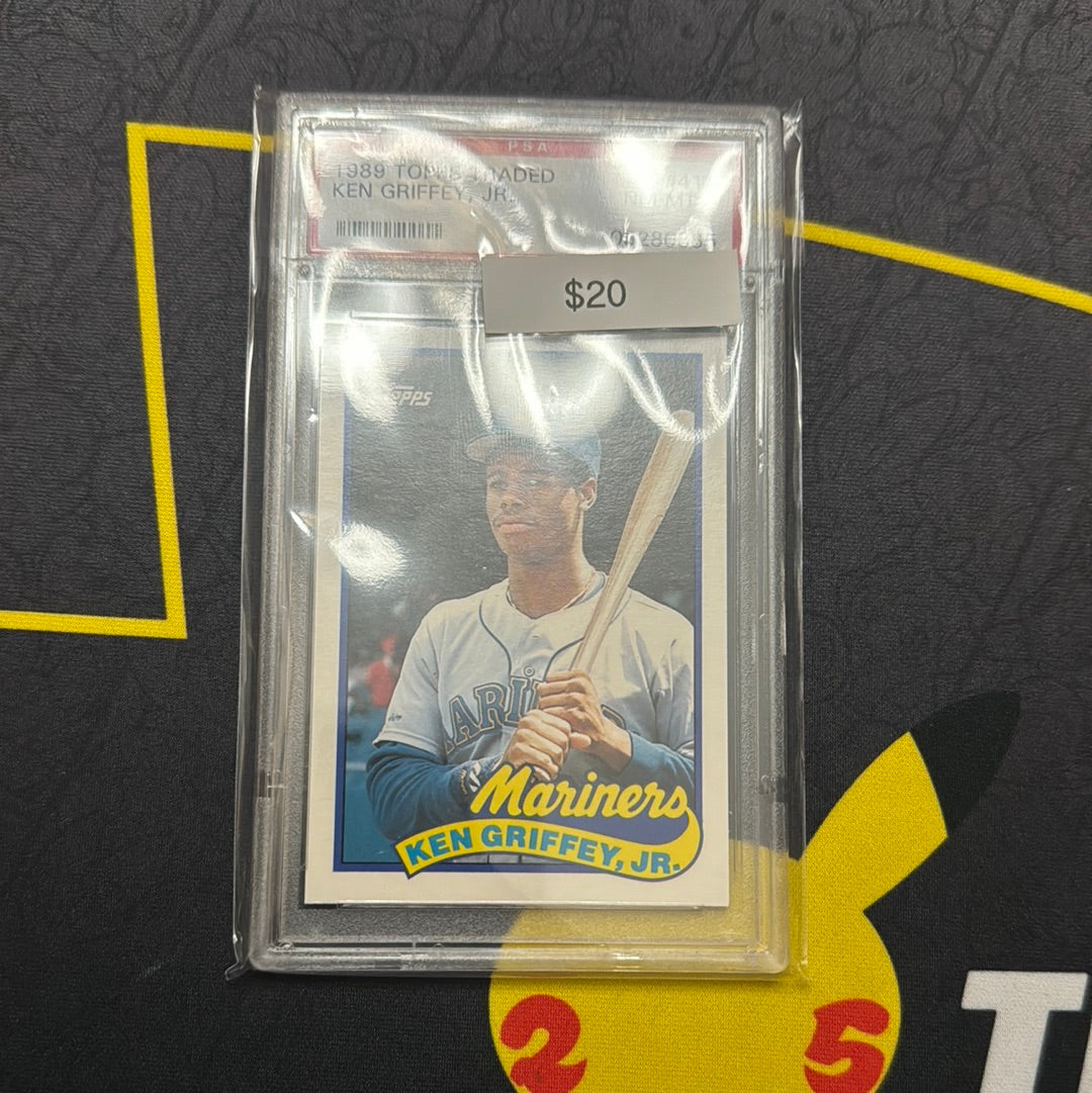 1989 Topps Ken Griffey Jr. #41T PSA 8