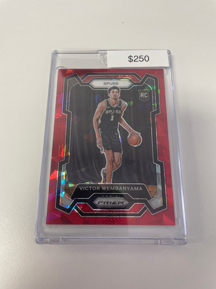 2023 Prizm Victor Wembanyama Red Ice 