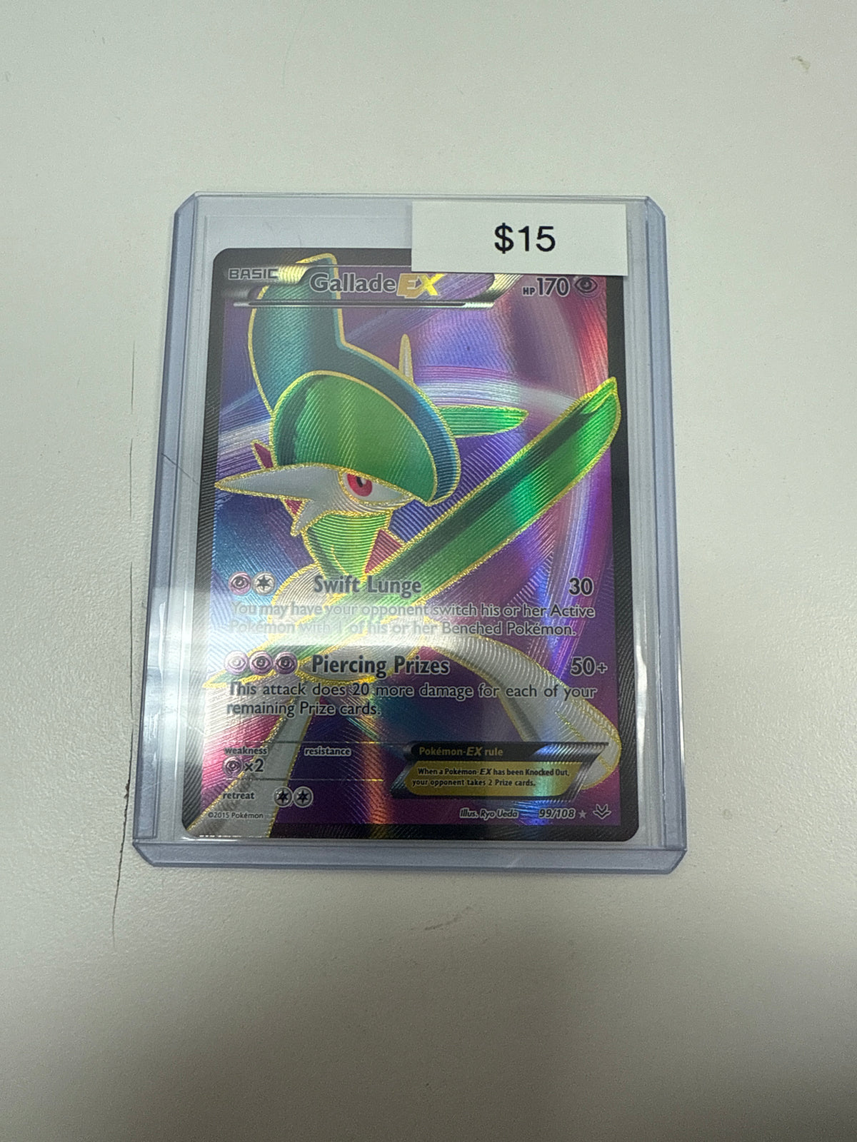 Pokemon Gallade Ex #99/108