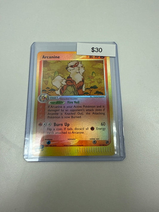 Pokemon Arcanine Reverse Holo #15/100