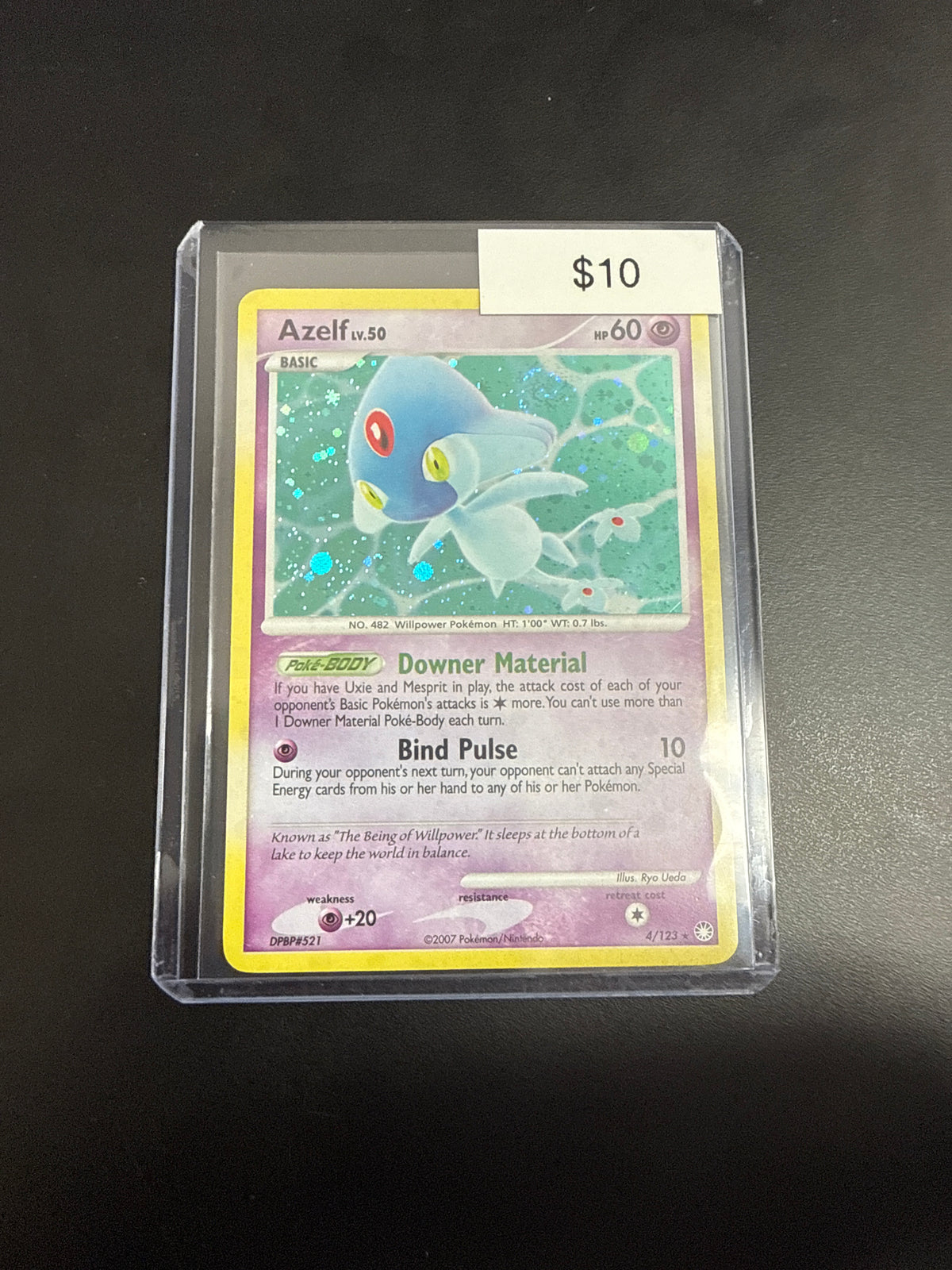 Pokemon Azelf Holo #4/123