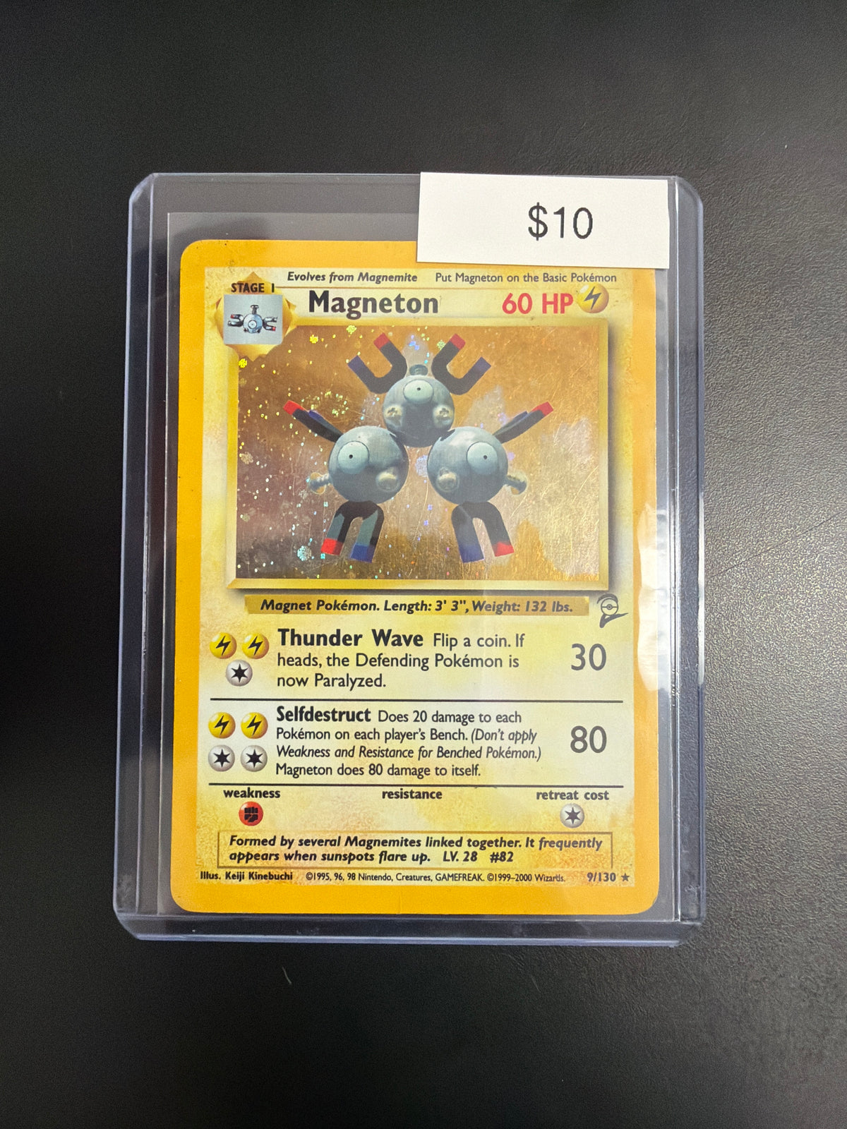 Pokemon Base Set 2 Magneton #9/130