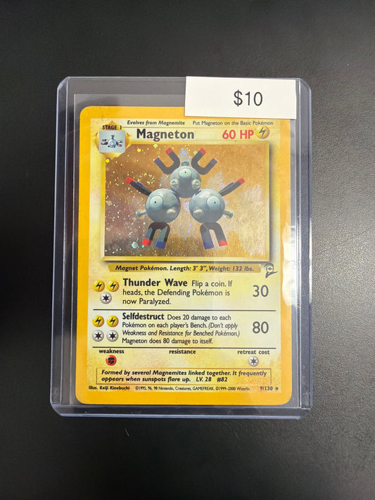 Pokemon Base Set 2 Magneton #9/130