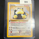 Pokemon Snorlax Jungle 1st Ed. 27/64 NM