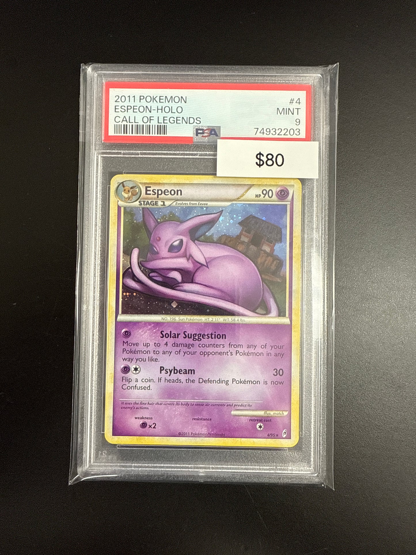 Pokémon Call Of Legends 4 PSA 9