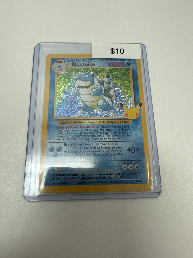Pokémon Base Blastoise Celebrations 2/102