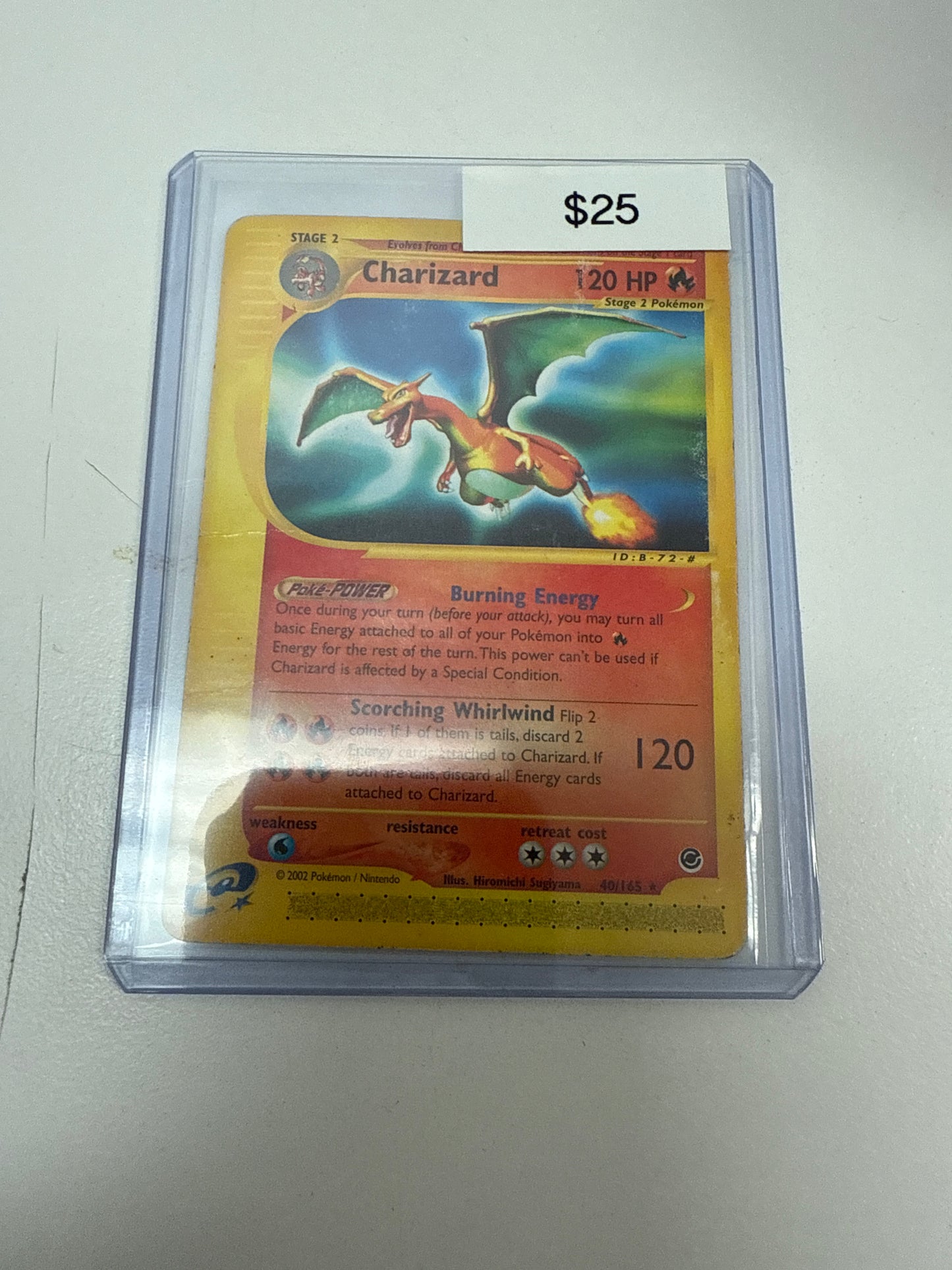 Pokemon Charizard Non-Holo #40/165