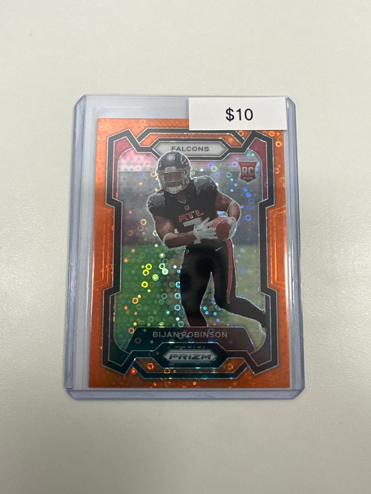 2023 Prizm Orange Disco Bijan Robinson