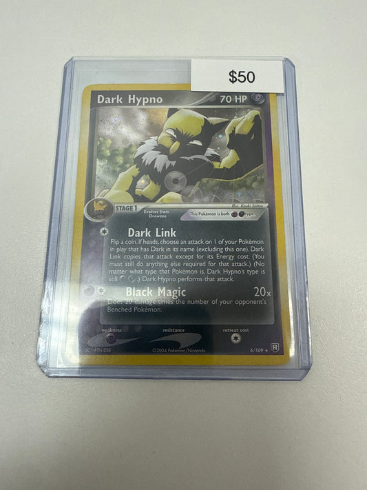 Pokemon Dark Hypno Holo #6/109