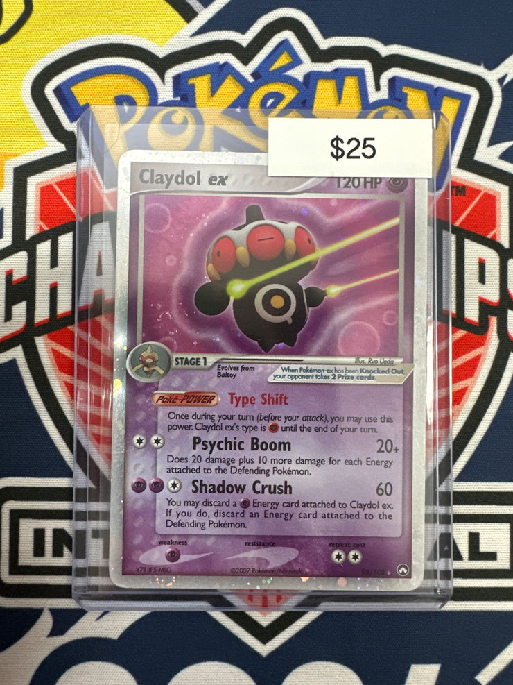 Pokemon Claydol ex Holo 93/108