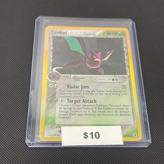 Pokémon Crobat Delta Species Holo 2/113