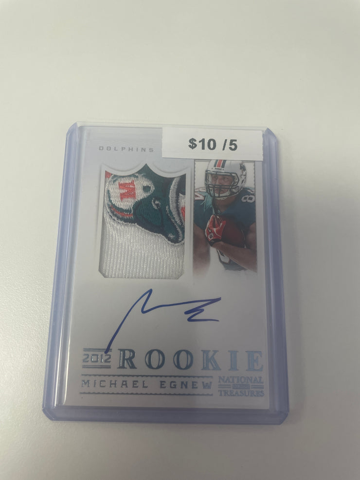 2012 National Treasures Michael Egnew RPA /5 