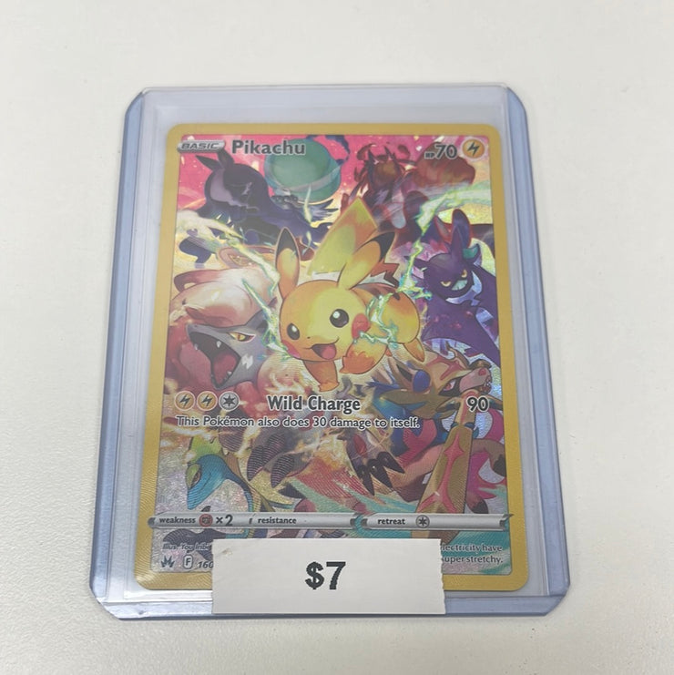 Pokémon Pikachu Crown Zenith Secret 160/159