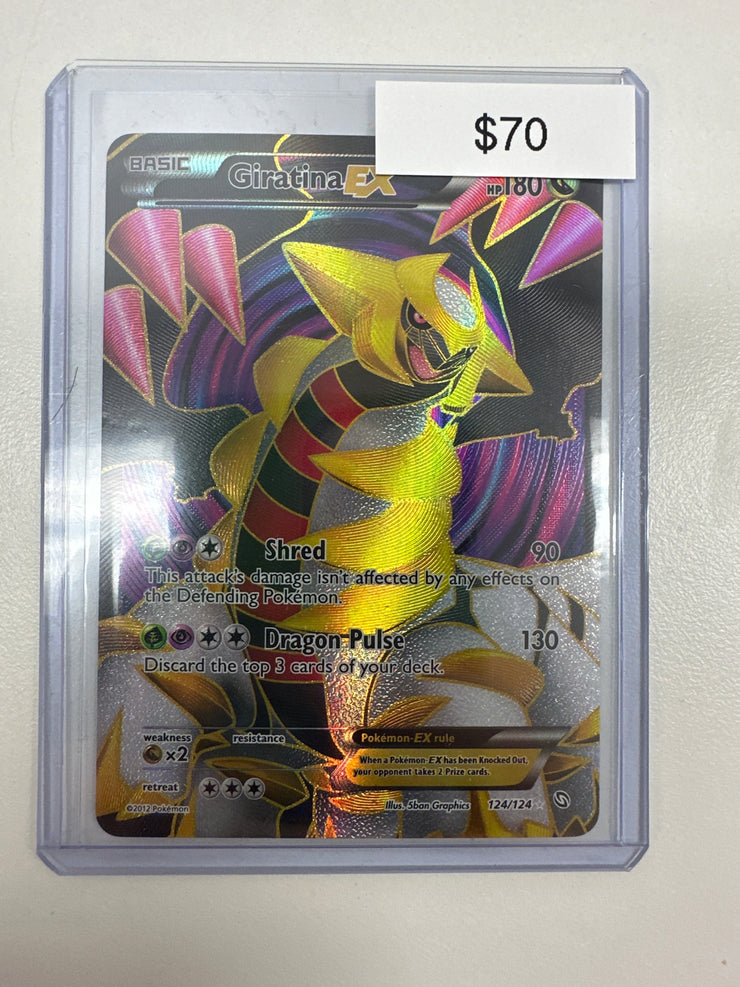 Pokemon Dragon’s Exalted Giratina EX Full Art 124/124