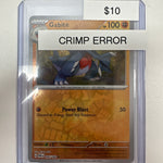 Pokemon Gabite Crimp Error 095/182