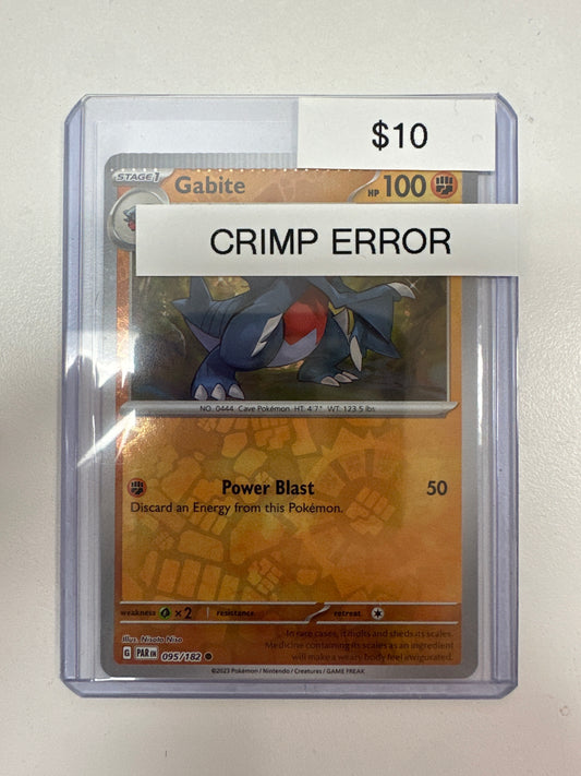 Pokemon Gabite Crimp Error 095/182