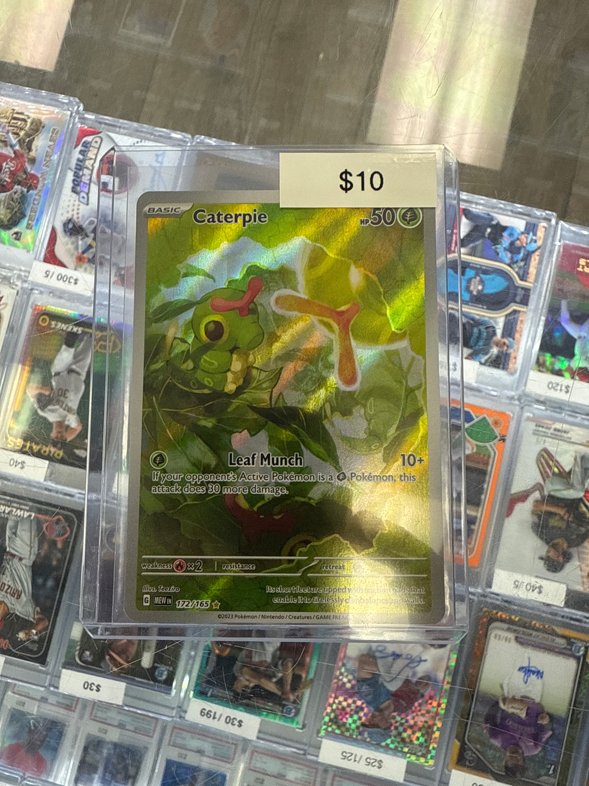 Pokemon Caterpie #172/165