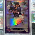 Topps Chrome Royce Lewis Roomie Auto Ra-RL /250