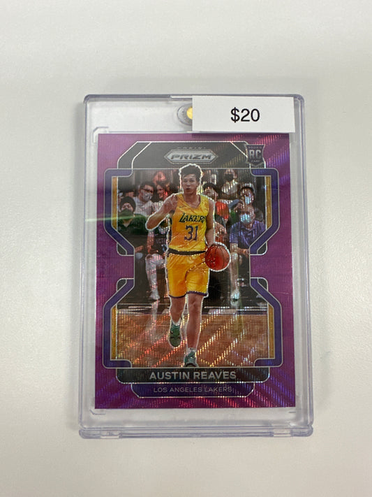 Prizm Austin Reaves Rookie 165