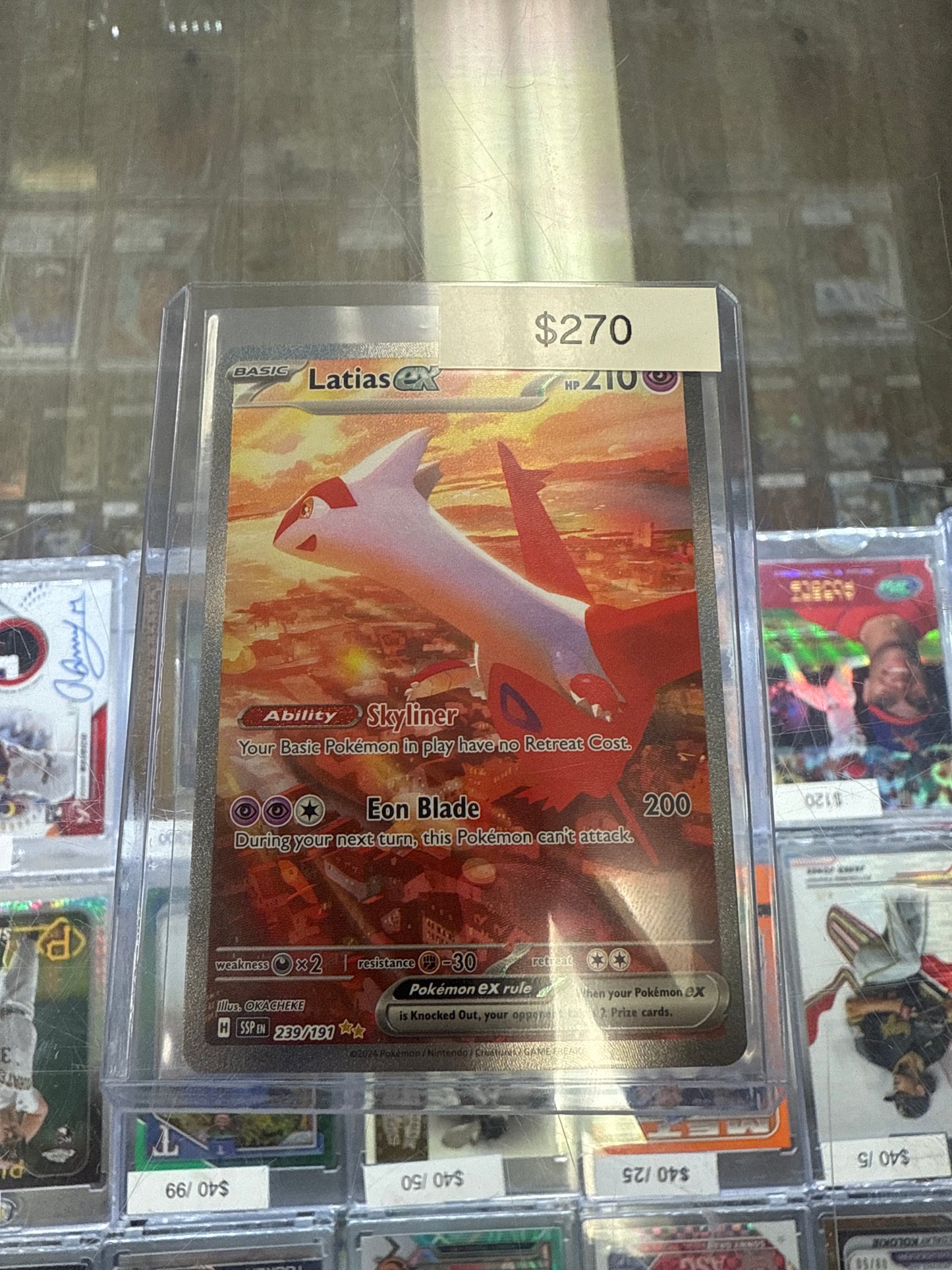 Pokemon Latias Ex SIR #239/191