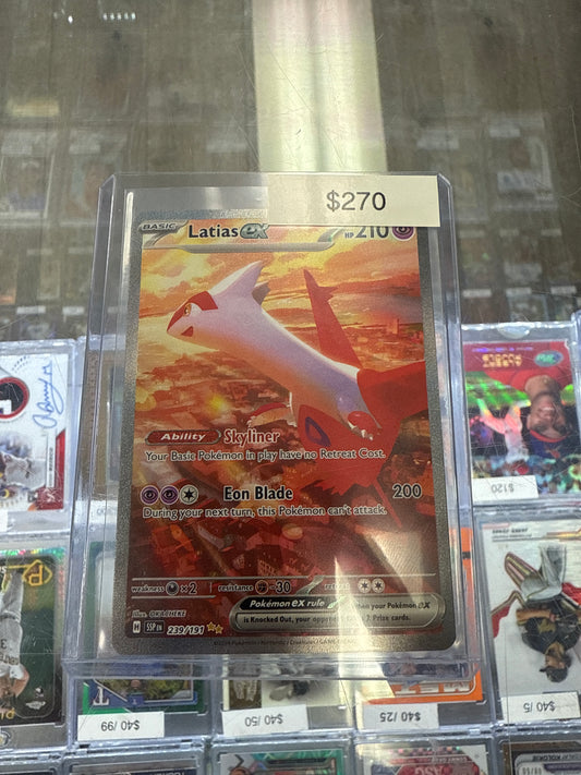 Pokemon Latias Ex SIR #239/191