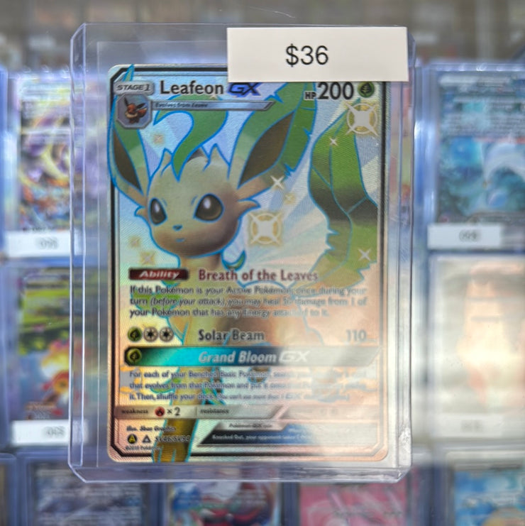 Pokémon Hidden Fates LEAFEON GX SV46/SV94