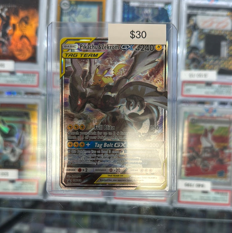 Pokémon Pikachu Zekrom GX SM168