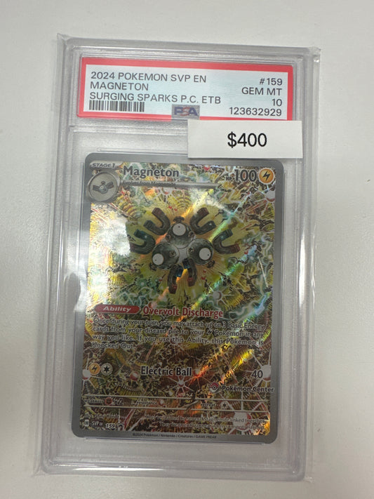 Pokemon Magneton Pokemon Center Promo 159 PSA 10