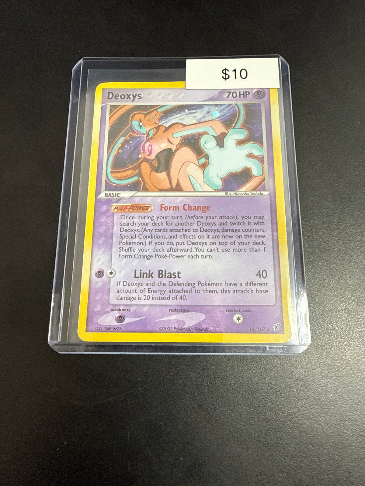 Pokemon Deoxys Holo #16/107
