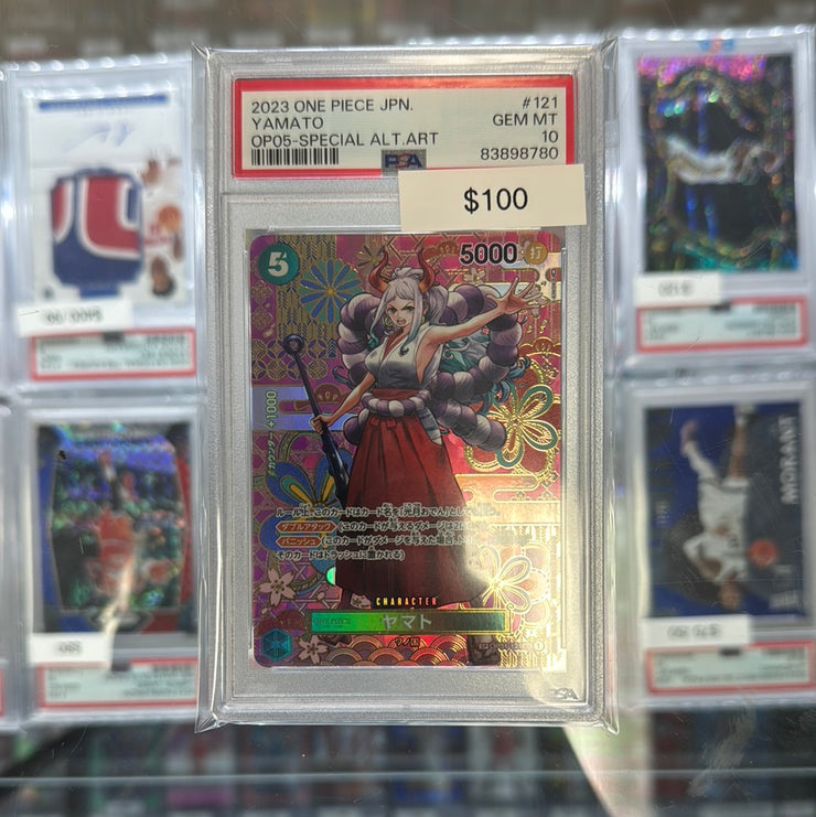 2023 One PIece Japanese 121 PSA 10