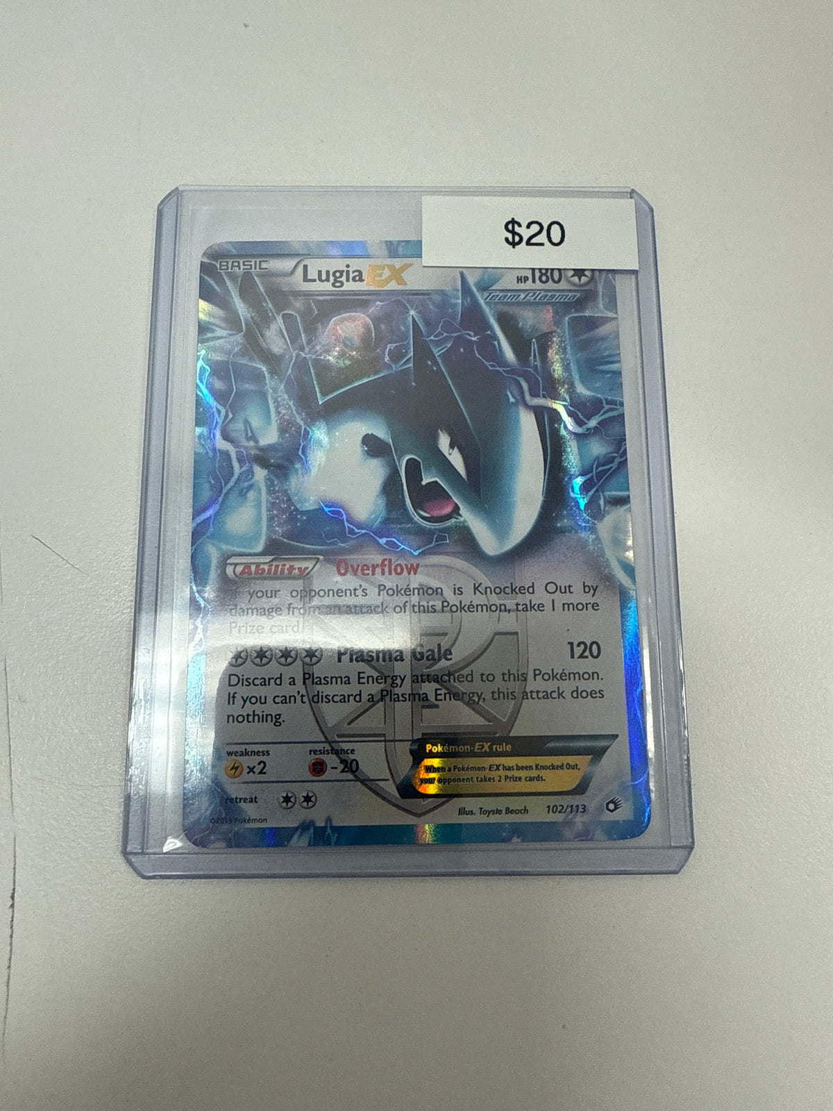 Pokemon Lugia Ex #102/113