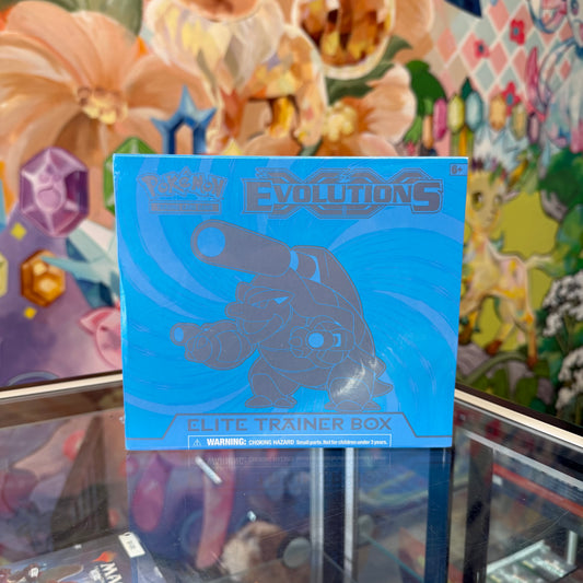 2016 Pokemon TCG XY Evolutions Elite Trainer Box Blastoise
