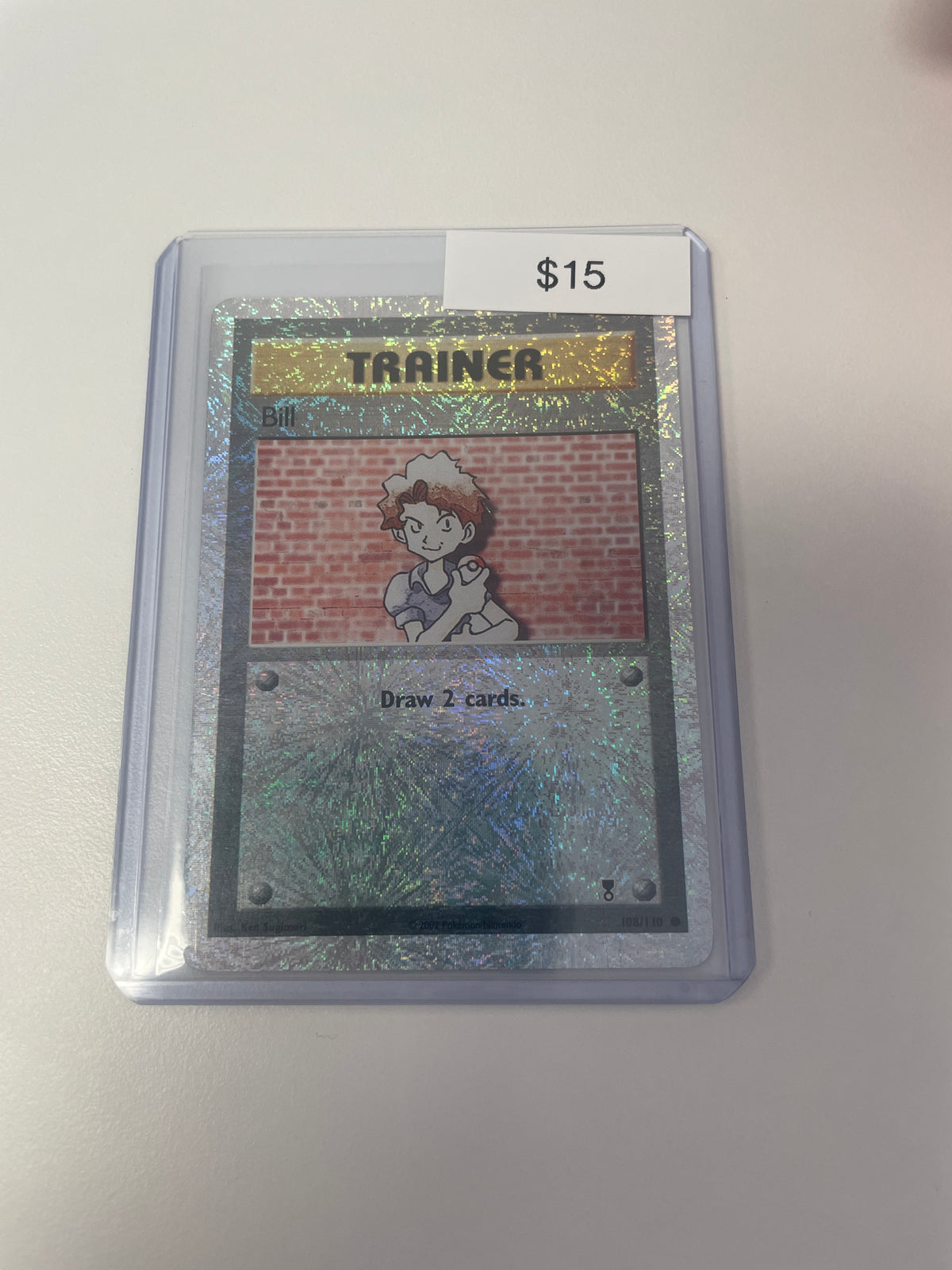 2002 Trainer Bill #108/110