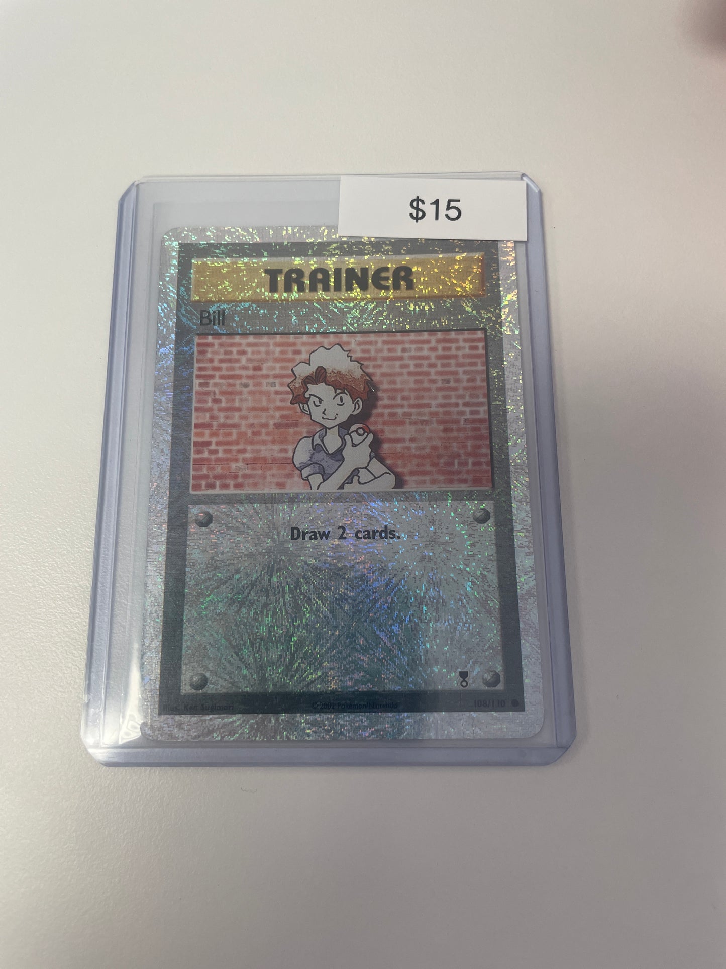 2002 Trainer Bill #108/110