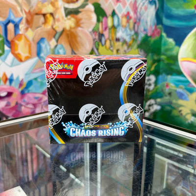 (05/22 Drop) Pokemon Chaos Rising Booster Box Display