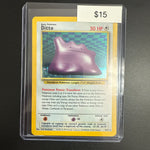 Pokémon Ditto Holo 3/62