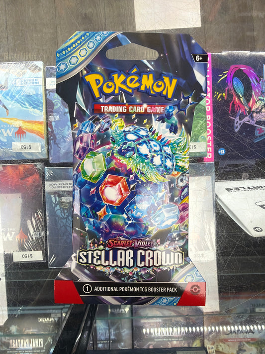 Pokemon Stellar Crown Sleeved Booster Pack