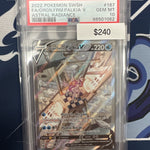 Pokemon Palkia V Alternate Art #167 PSA 10