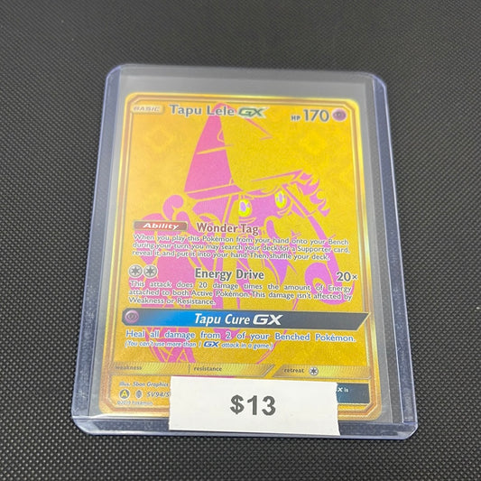 Pokémon Tapu Lele GX Hidden Fates Shiny Vault SV94/SV94