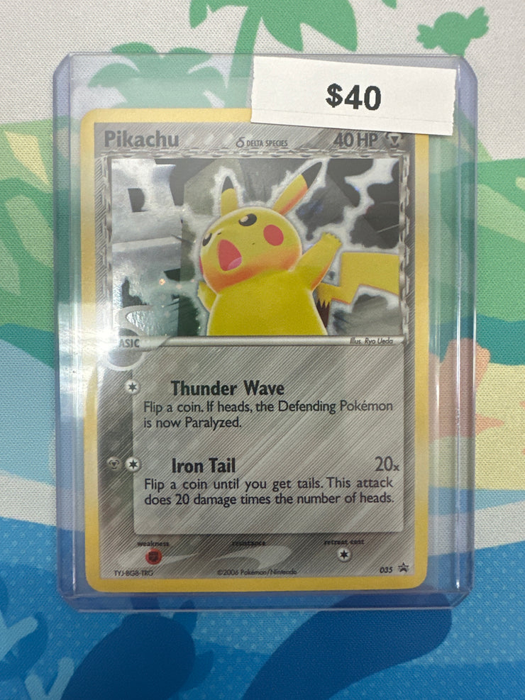 Pokemon Black Star Promo Pikachu Holo Foil 035