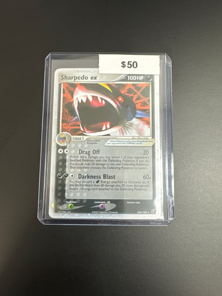 Pokémon Sharpedo Ex Holo 104/107