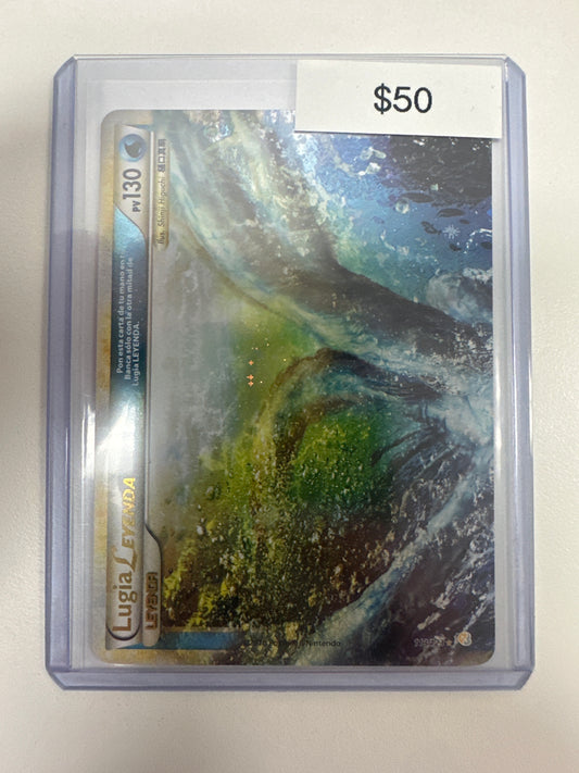 Pokemon Spanish Lugia Legend (Leyenda) Top Half 113/123