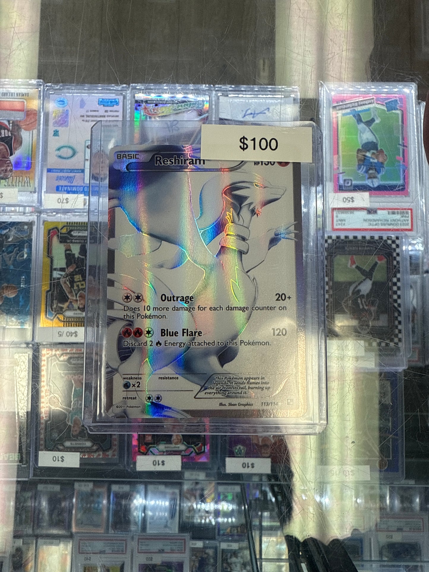 Pokemon Reshiram Full Art #113/114