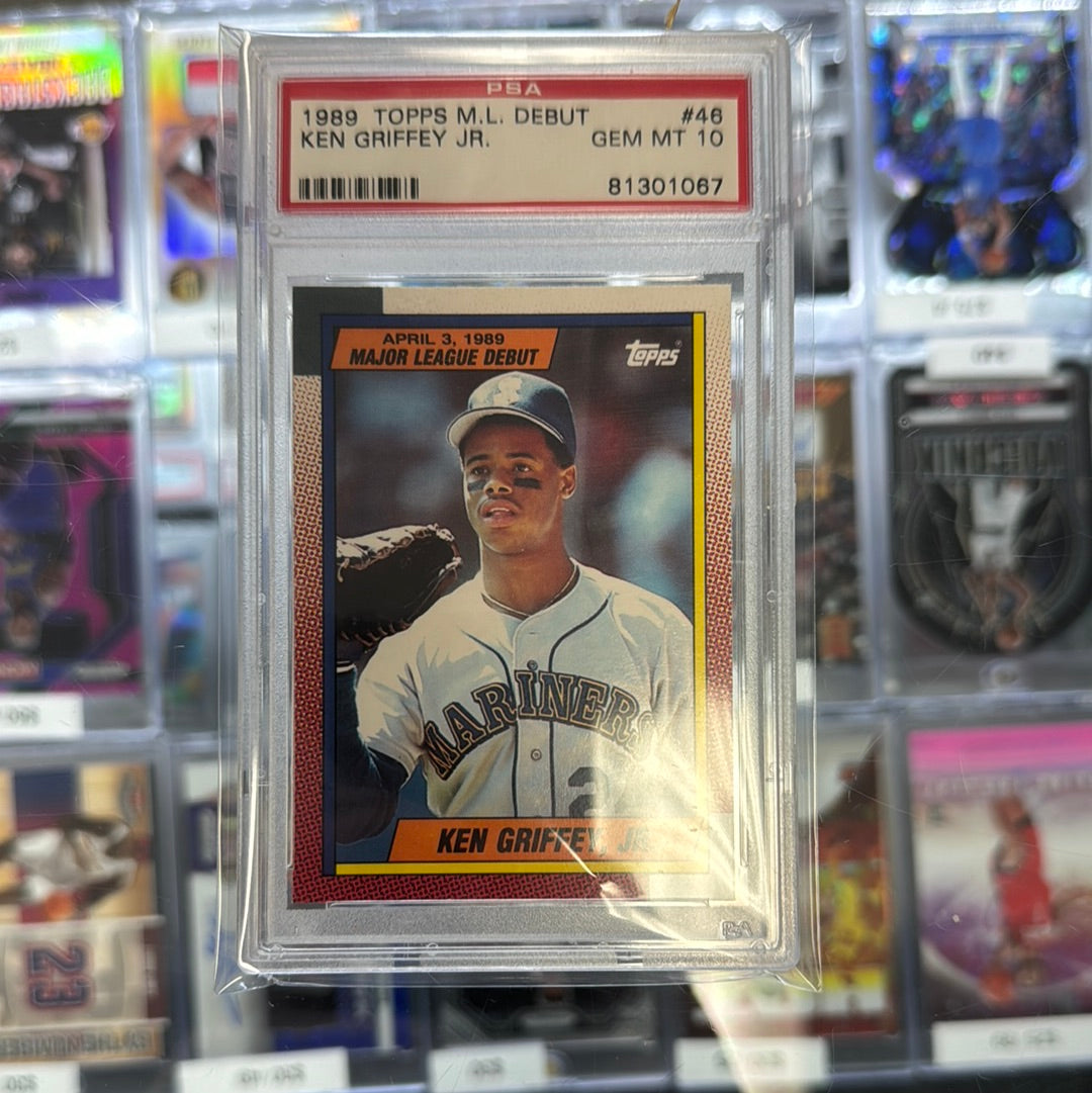 1989 Topps Ken Griffey #46 PSA 10