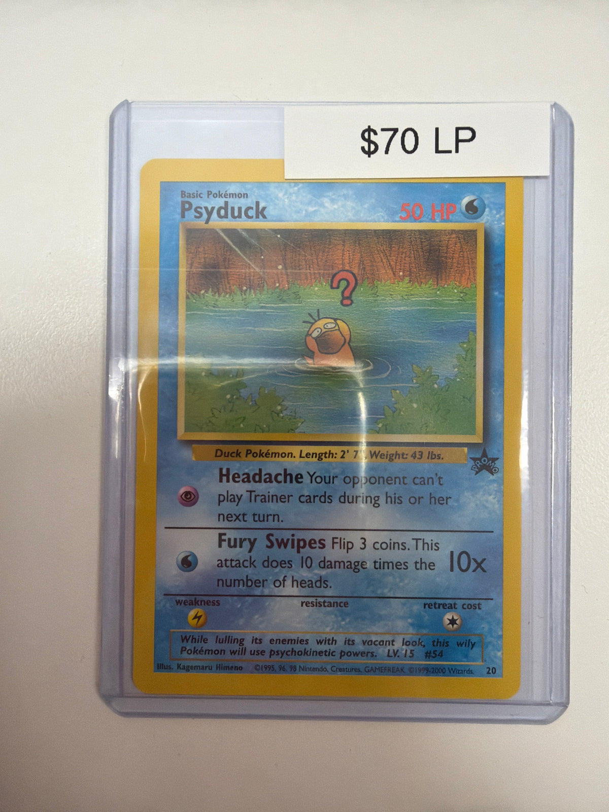 Pokemon Psyduck 20 LP