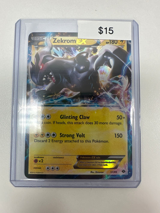 Pokemon Zekrom EX Next Destines 51/99