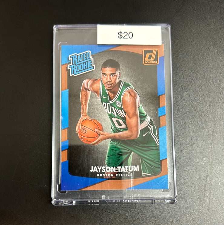 2017/18 Donruss Jason Tatum Rated Rookie 