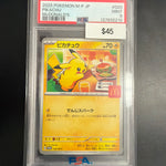 Pokemon McDonald's Pikachu Japanese Promo 020/sm-p PSA 9
