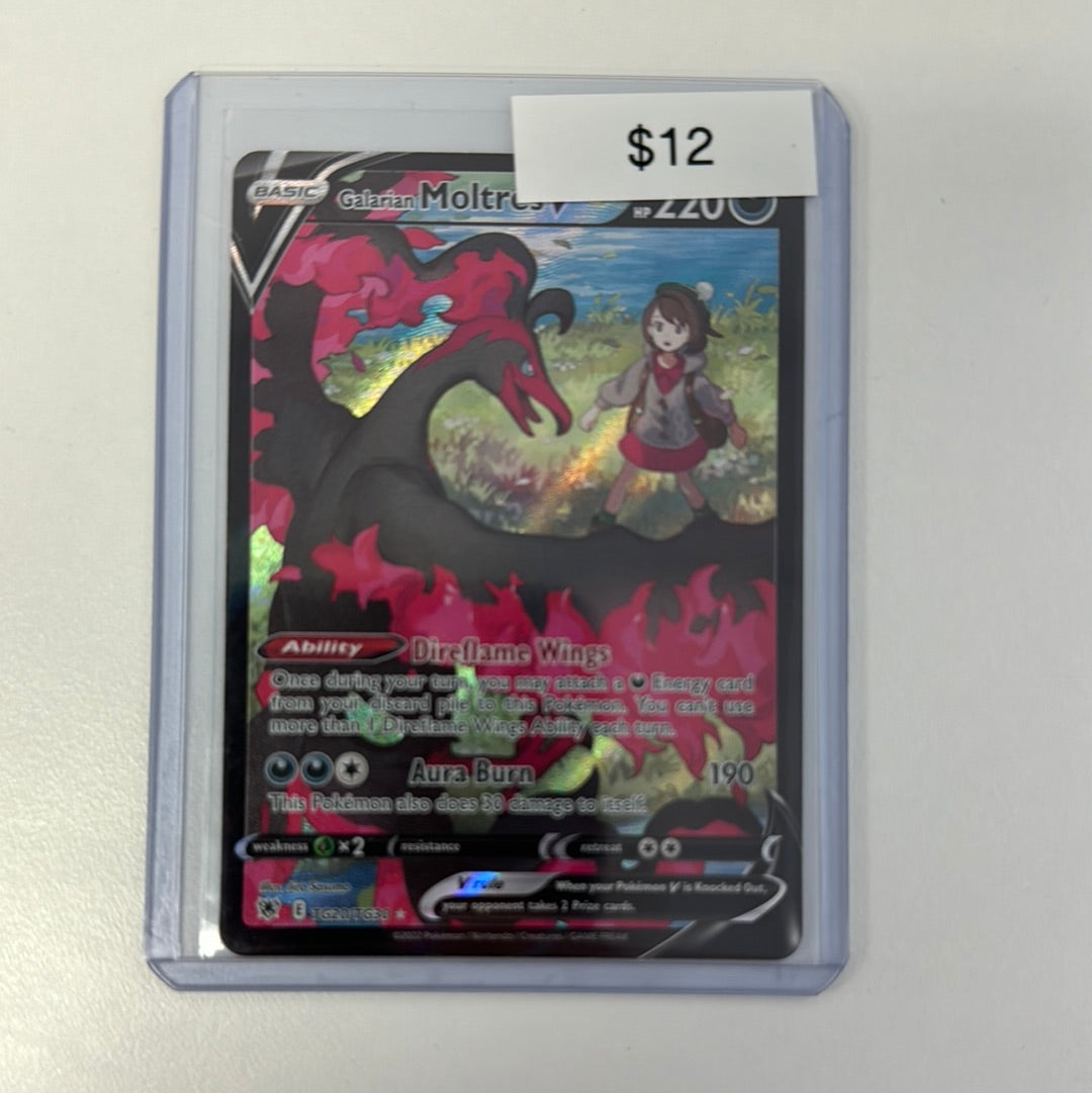 Pokémon Galarian Moltress V TG20/TG30