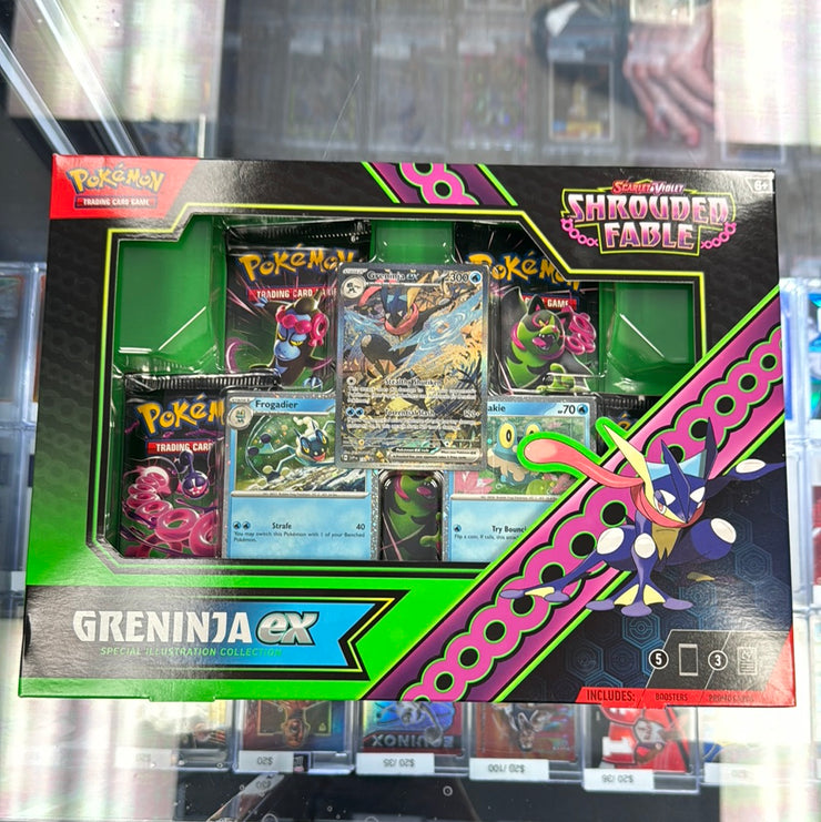 Pokémon Shrouded Fable Greninja EX Box